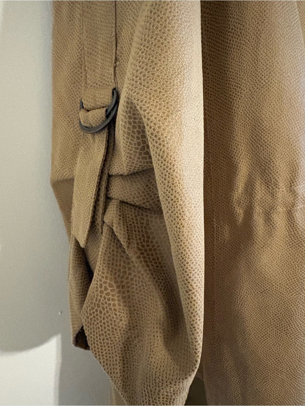 Chico's Tan Utility Drawstring Jacket - Picture 5 of 5